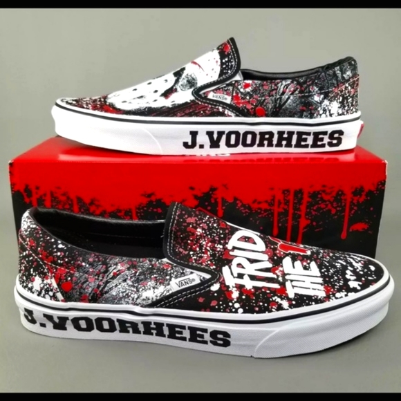 Jason Friday the 13th exclusive horror Vans! - Picture 1 of 1